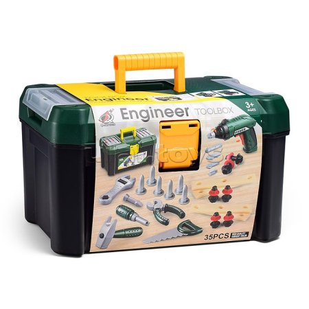 صندوق ادوات للاطفال مع مڤريچة