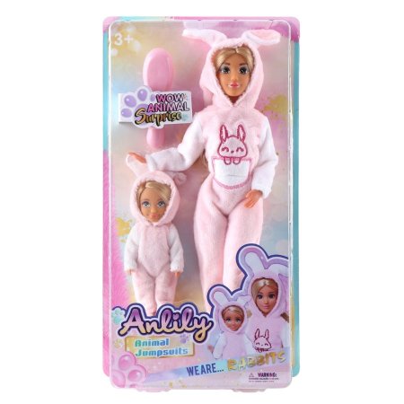 دمية انلي الارنب مع مشط