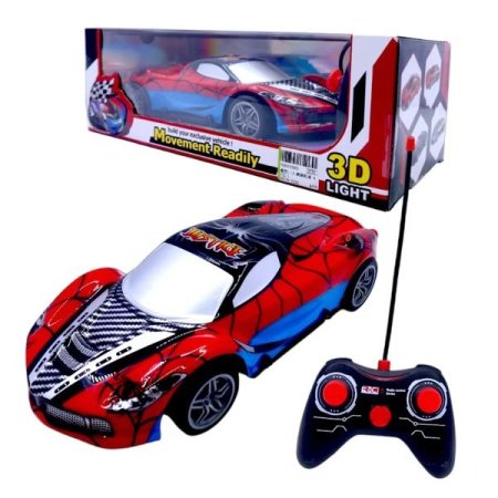 سيارة سبايدر مان مع تحكم عن بعد