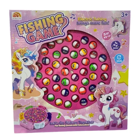 صياد السمك يوني كورن مع موسيقة