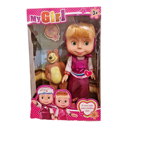 دمية ماشا و الدب