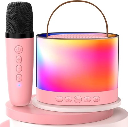 كاريوكي مع مايك ( سماعة بلوتوث)