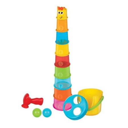 هرم B Kids ، ترتيب اكواب مع دلو