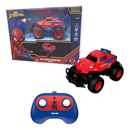 سيارة سبايدرمان مع ريموت تحكم عن بعد