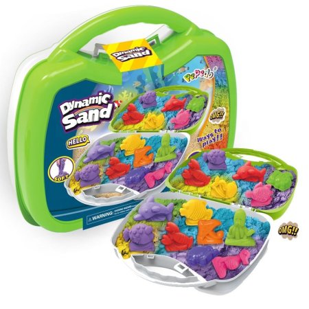 رمل سحري مع شنطة وزن 500 غرام